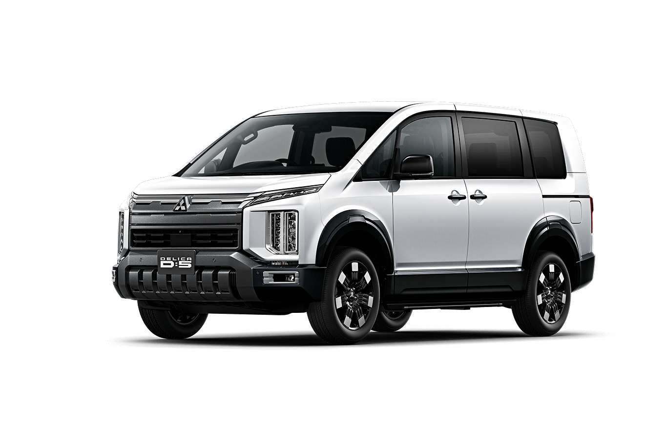 新型デリカD:5 ホワイトダイヤモンド